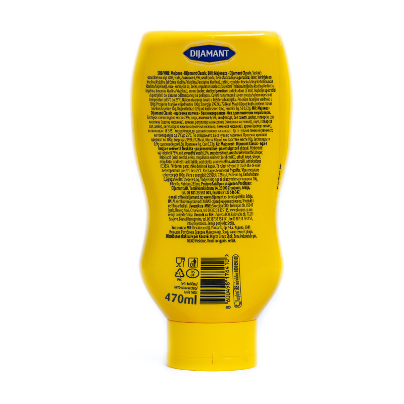 Majonez classic 470ml Dijamant
