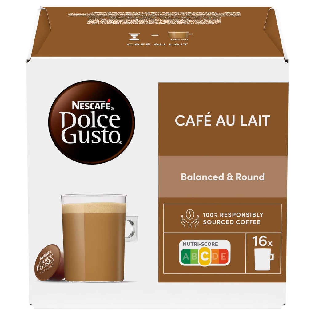 Nescafe Dolce Gusto Café Au Lait 16/1