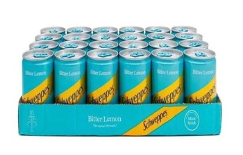 Schweppes Bitter Lemon CAN 0,33l X24 paket