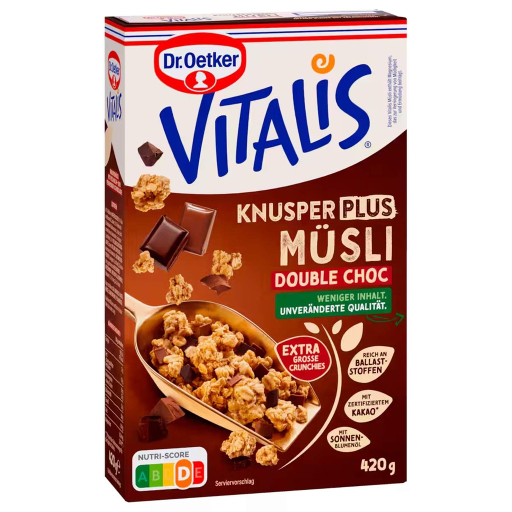 Dr.Oetker Vitalis granola Musli Double Choc 420g