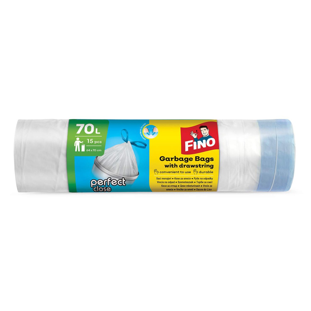 Fino kese za smeće 70L u boji HD 15/1