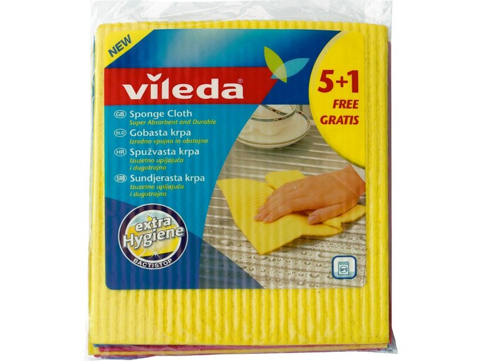 KRPA SUNDJERASTA  VILEDA 5+1 GRATIS