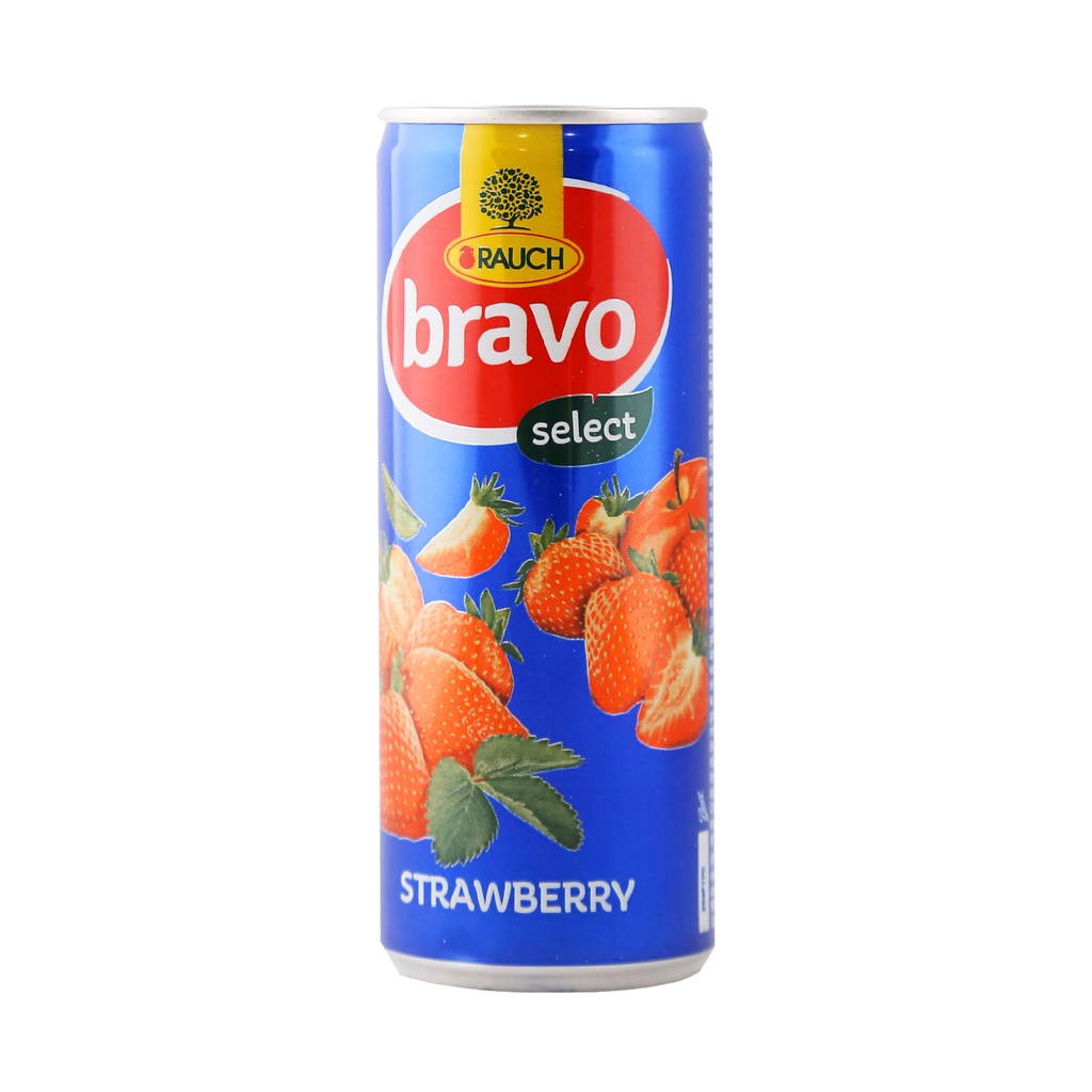 Rauch Bravo 50% jagoda 0,25l X24 paket