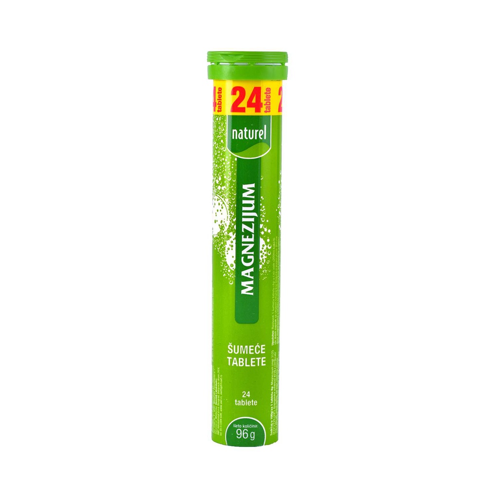 Naturel šumeće tablete magnezijum 96g