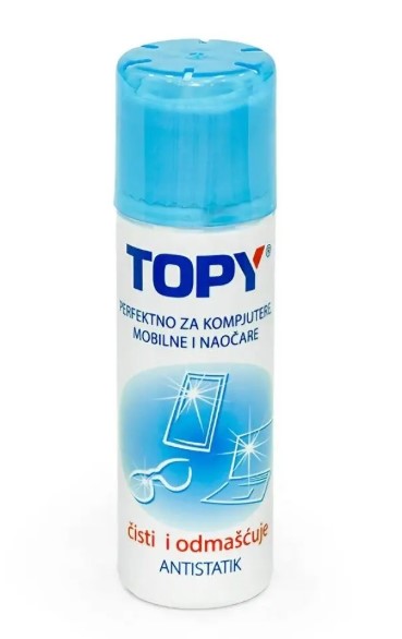 Topy sprej za čišćenje 120ml sa mikrofiber krpicom