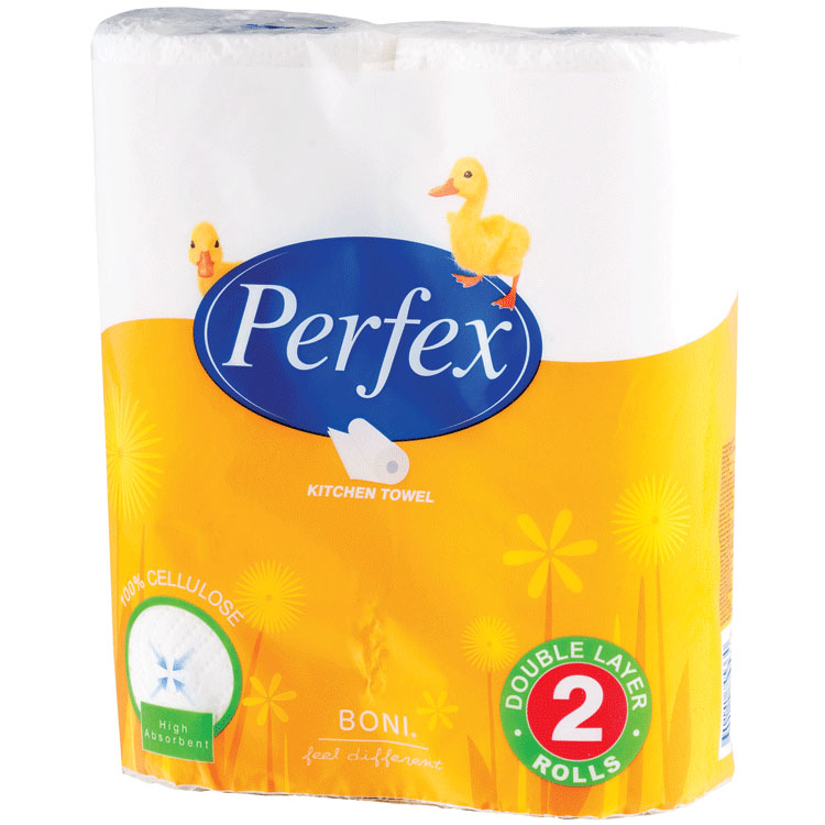 UBRUS PERFEX ZUTI 2SL 2/1