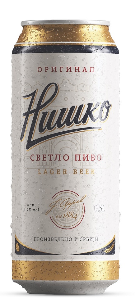 Niško pivo CAN 0,5l X24 paket