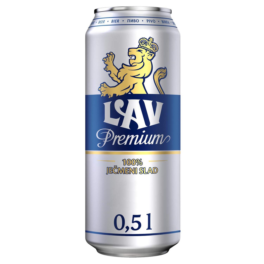 Lav pivo Premium CAN 0,5l X24 paket