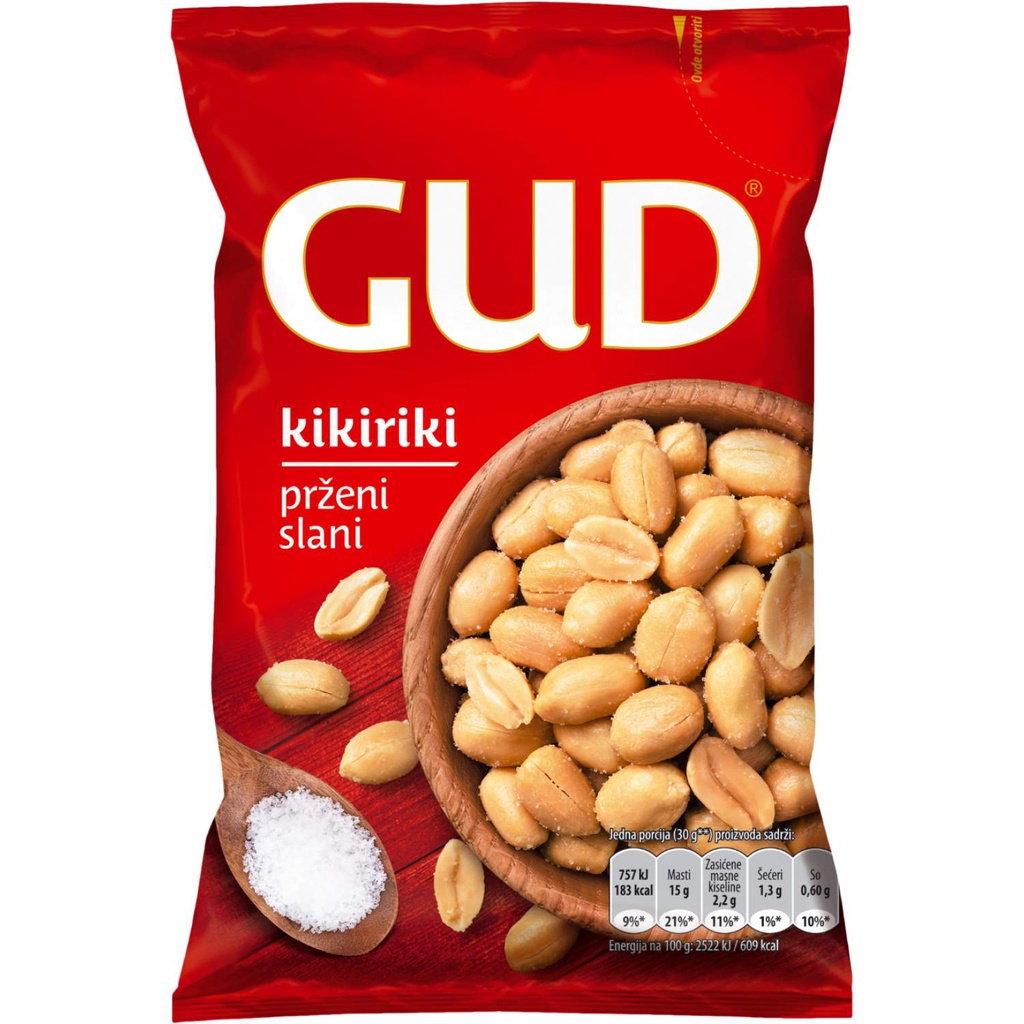 Gud kikiriki prženi slani 80g