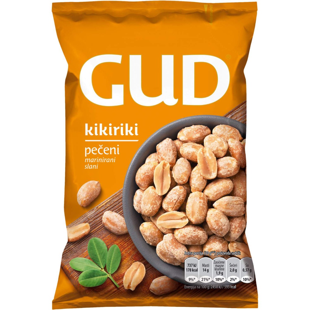 Gud kikiriki pečeni marinirani slani 80g