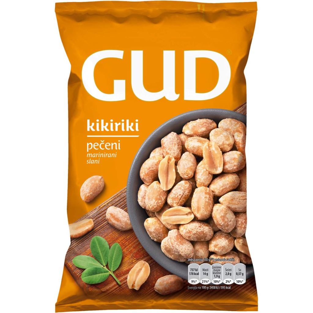 Gud kikiriki pečeni marinirani slani 180g