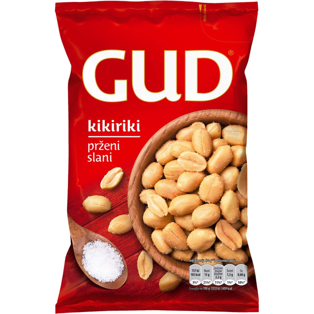 Gud kikiriki prženi slani 180g