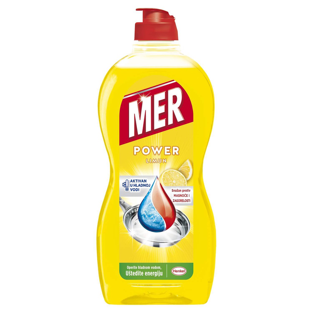 Mer Power deterdžent za sudove limun 450ml