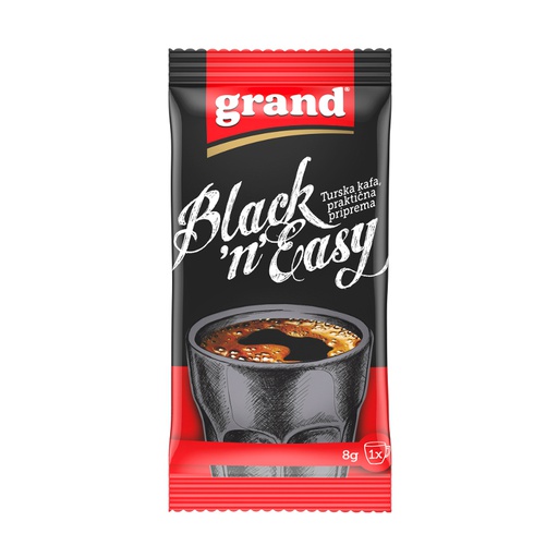 Kafa Grand Black &amp; Easy 8g bez šećera