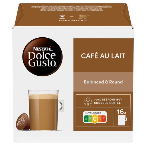 Nescafe Dolce Gusto Café Au Lait 16/1