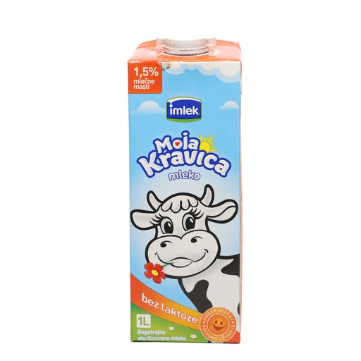 Moja Kravica mleko bez laktoze 1,5% 1l