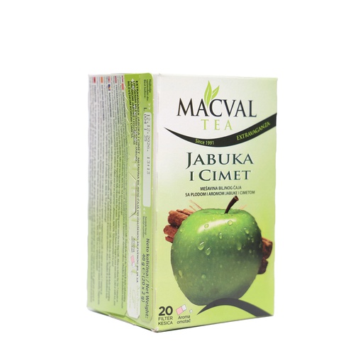 Macval čaj jabuka i cimet Extravaganza 20/1