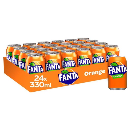 Fanta Orange CAN 0,33l X24 paket