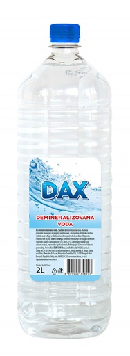 DESTILOVANA VODA 2L DEMI DAX 