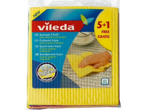 KRPA SUNDJERASTA  VILEDA 5+1 GRATIS
