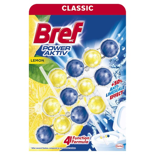 Bref Power Aktiv kuglice Lemon 3x50g