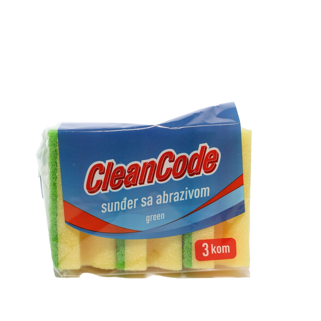 Sunđer sa Abrazivom 3/1 CleanCode