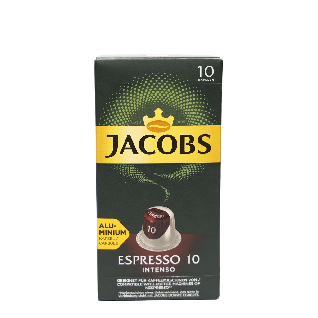 Kapsule Jacobs Espresso Intenso 10/1