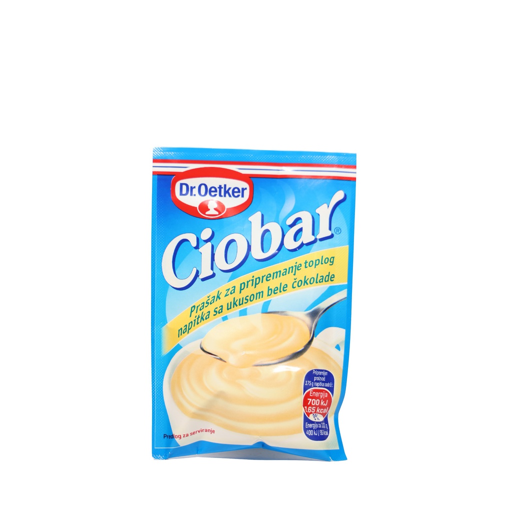 Topla Čokolada Bela Ciobar Dr.Oetker 25g