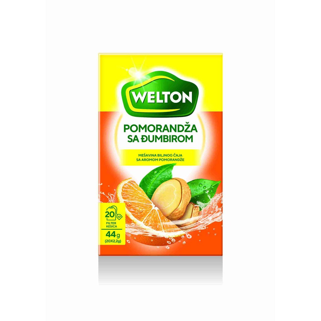 Welton čaj pomorandža sa đumbirom 20/1
