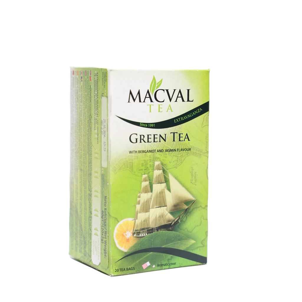 Macval čaj zeleni Extravaganza 20/1