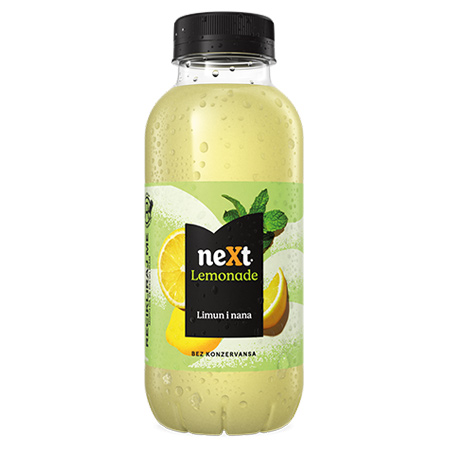 Next Lemonade Minty Lemon PET 0,4l X12 paket