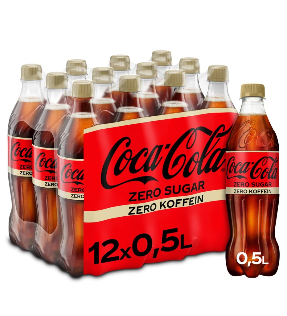 0.5L X12 COCA COLA ZERO PAKET