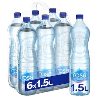 1.5L X6 VODA ROSA NEGAZIRANA PRIRODNA