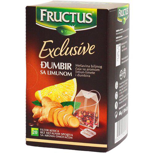 Fructus čaj đumbir sa limunom Exclusive 20/1