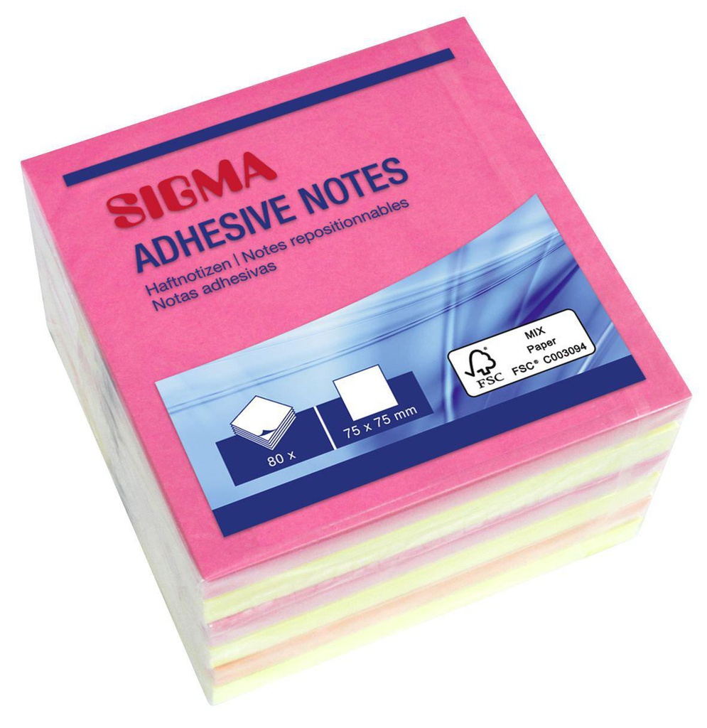 SIGMA PORUKE 75X75 NEON 6X80L