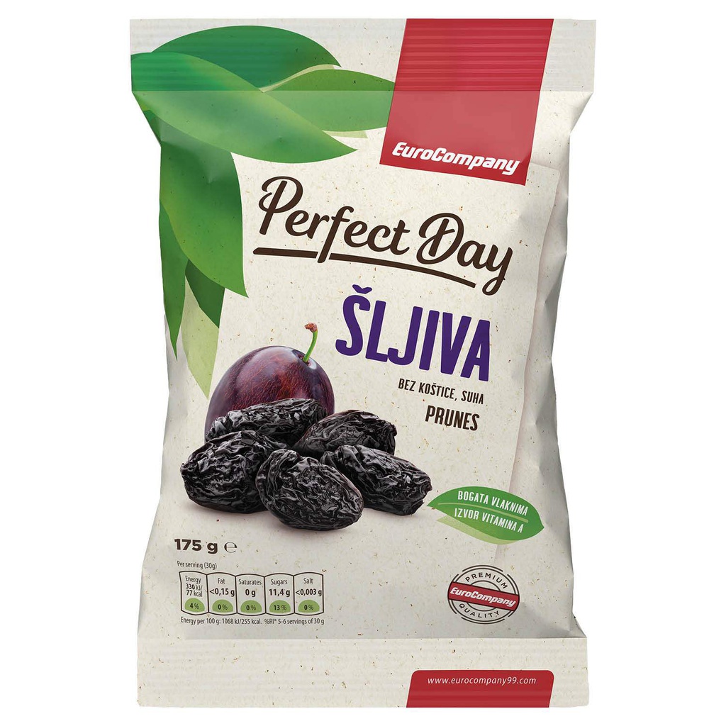 EuroCompany suva šljiva bez koštica 175g