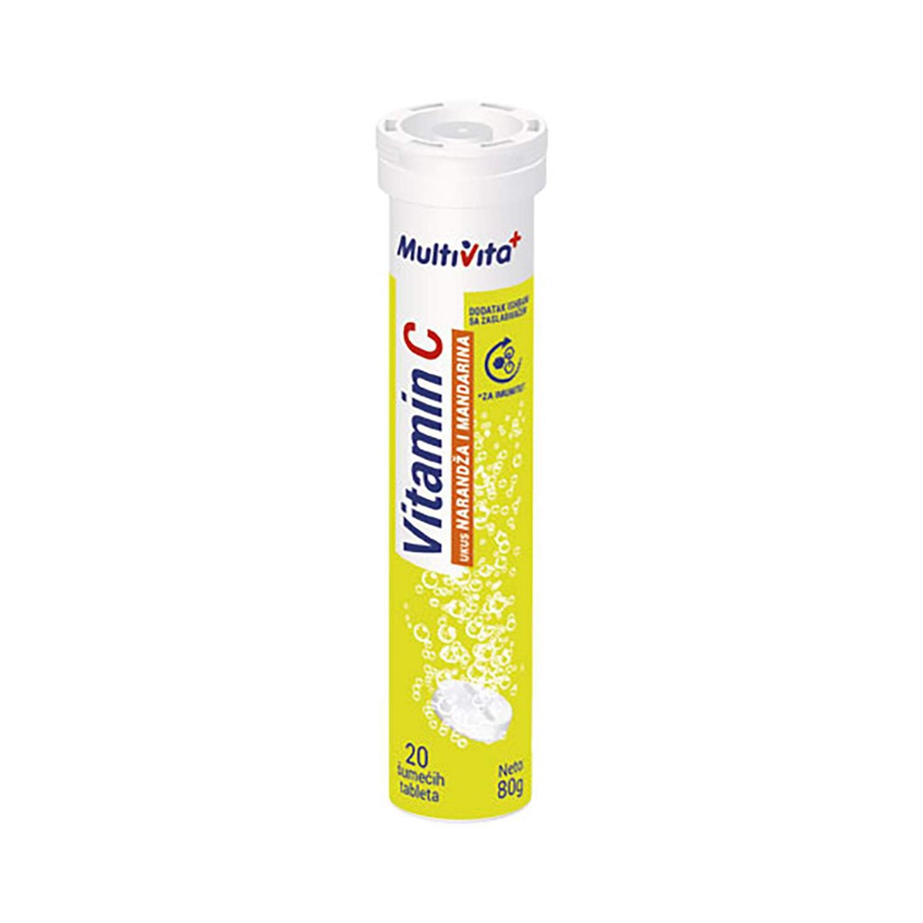Multivita šumeće tablete vitamin C 20/1