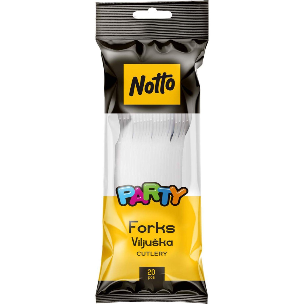 Notto plastična viljuška 20/1 Fresh