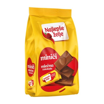 NAJLEPSE ZELJE MINI COKOLADICE 150G