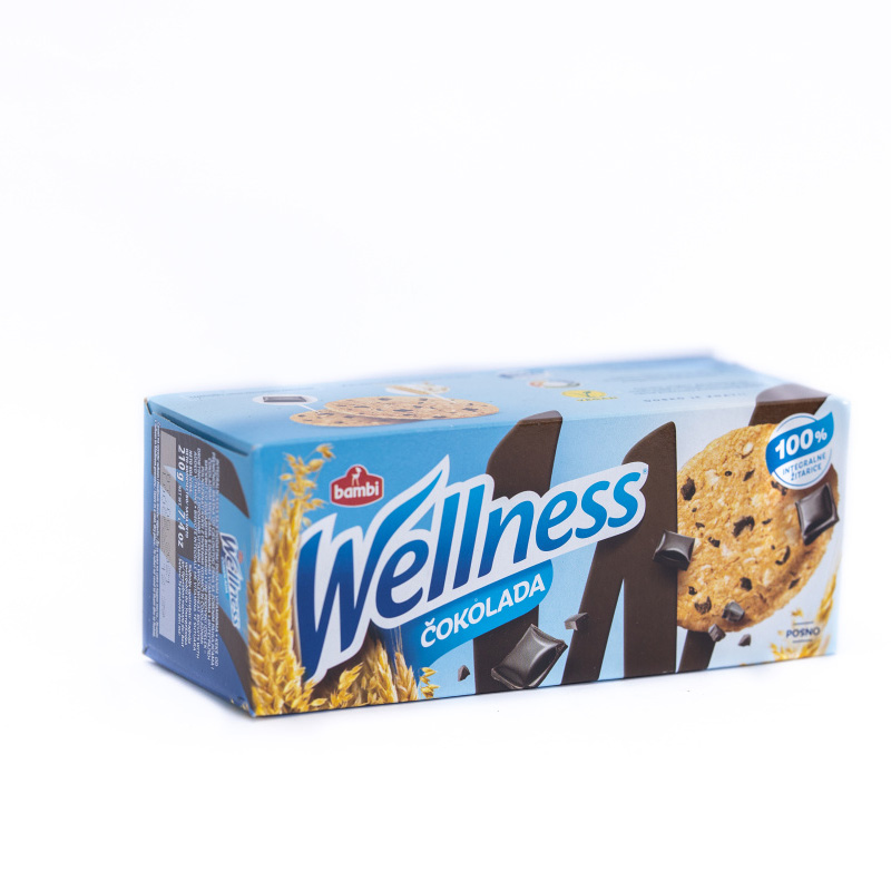 KEKS WELLNESS SA KOMADICIMA COKOLADE 210g