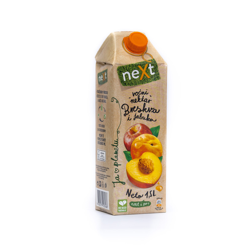 Sok breskva i jabuka Next classic 1,5l