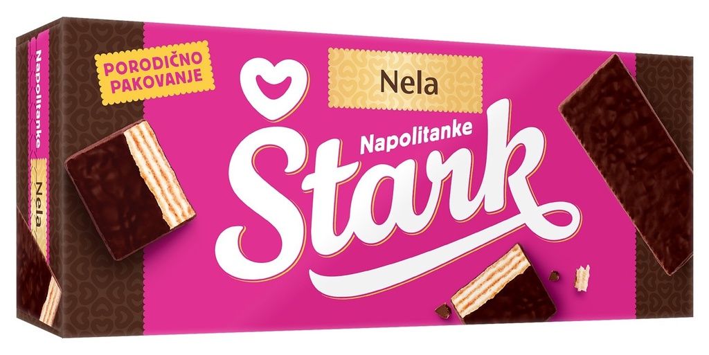 Štark Nela napolitanke čokolada 264g