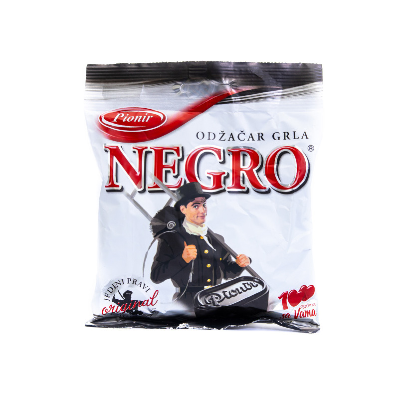 Bombone negro 100g  Pionir