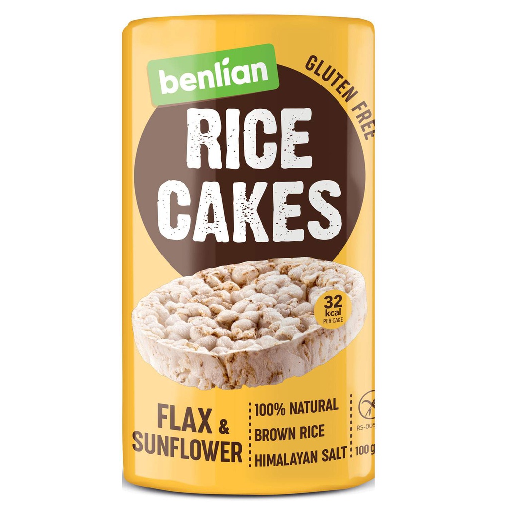 Rice Cakes lan i suncokret 100g
