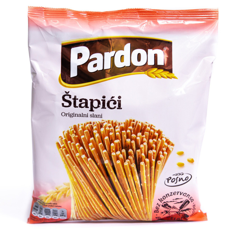 Štapići slani Pardon 210g