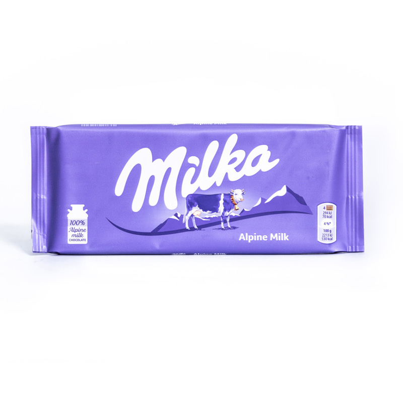 Milka mlečna 80g Alpine