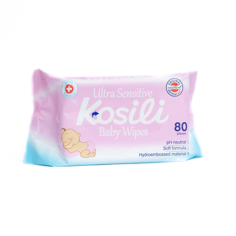 Vlažne maramice Kosili baby roze 80/1