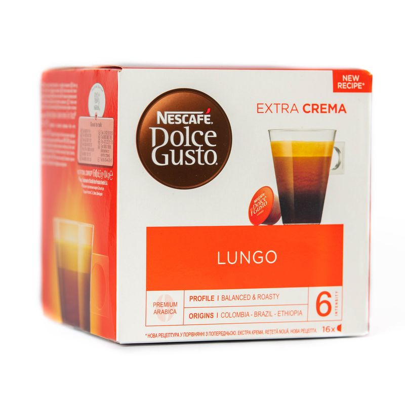 KAPSULE DOLCE GUSTO LUNGO