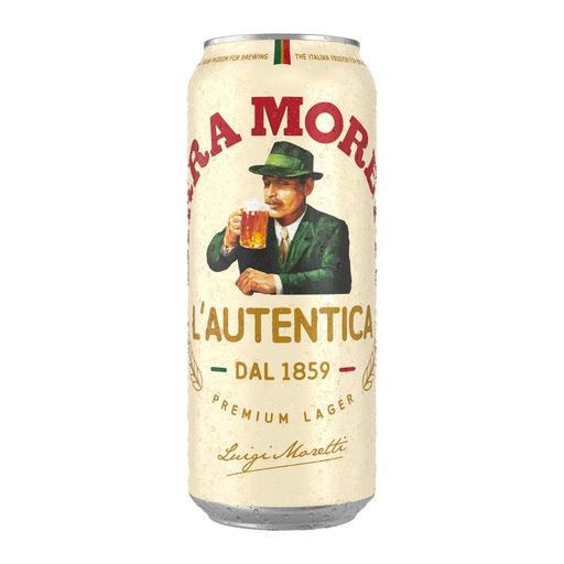 Birra Moretti pivo CAN 0,5l X24 paket