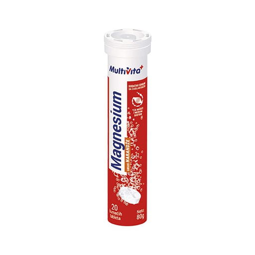Multivita šumeće tablete magnezijum 20/1